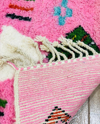 Moroccan Rug Wool Hand Woven Genuine Moroccan Beni Ourain Carpet Soft Shag Artistic Oriental wool moroccan rug