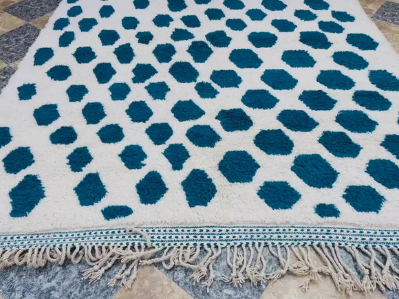 moroccan rug, berber rug, wool rug, beni ourain, shaggy rug, blue white rug, area rug, boho rug, handmade rug, custom rug, abstract rug, modern rug, plush rug